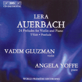 AUERBACH: Twenty Four Preludes for Violin and Piano