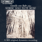 BAHR, Gunilla von: Solo Flute Music