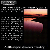 RIMSKY-KORSAKOV / BEETHOVEN: Piano Quintets / BERWALD: Piano Quartet
