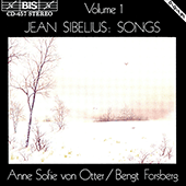 SIBELIUS: Songs, Vol. 1