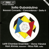GUBAIDULINA: Bassoon Concerto / Detto II / Concordanza