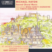 HAYDN, M.: Sacred Choral Music