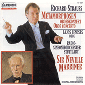 STRAUSS, R.: Oboe Concerto / Metamorphosen (Lencses, Stuttgart Radio Symphony, Marriner)