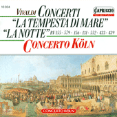 VIVALDI, A.: Chamber Music - RV 131, 155, 156, 439, 443, 579 (Zummach, Concerto Koln)
