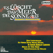 Choral Music (Male Chorus) - SILCHER, F. / MENDELSSOHN, Felix / SCHUBERT, F. / BEETHOVEN, L. van / MARSCHNER, H.A. / ZOLLNER, C.F. / GLUCK, F.