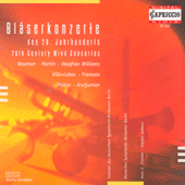 VAUGHAN WILLIAMS, R.: Bass Tuba Concerto in F minor / FRANCAIX, J.: Quadruple Concerto / WAXMAN, F.: Athaneal (20th Century Wind Concertos)