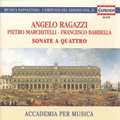 Orchestral Music (Italian) - RAGAZZI, A. / MARCHITELLI, P. / BARBELLA, E. (Musica Napoletana: I Virtuosi del violino, Vol. 2) (Timpe)