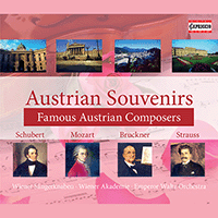 FAMOUS AUSTRIAN COMPOSERS - STRAUSS / MOZART, W.A. / SCHUBERT, F. / BEETHOVEN, L. van / HAYDN, F.J. / HAYDN, M. / ALBRECHTSBERGER, J.G.