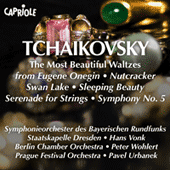 TCHAIKOVSKY, P.: Waltzes from Eugene Onegin / Nutcracker / Swan Lake / Sleeping Beauty / Serenade / Symphony No. 5 (Vonk, Wohlert, Urbanek)