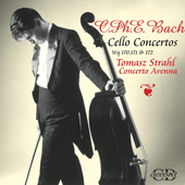 BACH, C.P.E.: Cello Concertos - Wq. 170-172 (Strahl, Concerto Avenna, Mysinski)
