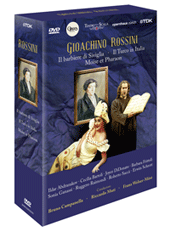 ROSSINI, G.: Barbieri de Siviglia (Il) / Il Turco in Italia / Moise et Pharaon (4 DVD Box Set) (NTSC)