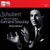 SCHUBERT, F.: Vocal Music (Favorite Lieder) (Souzay, Baldwin)