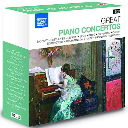 GREAT PIANO CONCERTOS (10-CD Box Set)