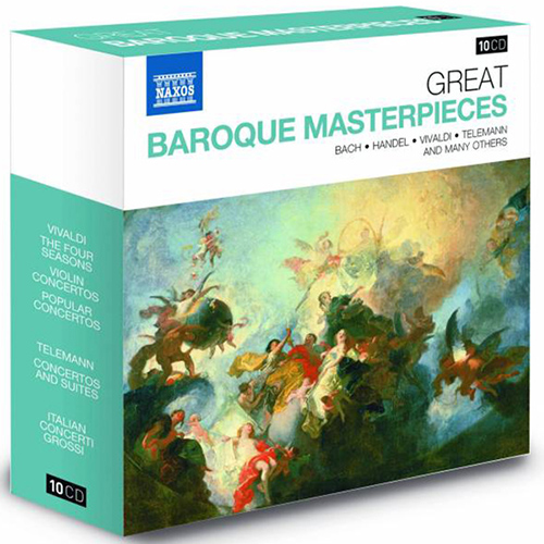 GREAT BAROQUE MASTERPIECES (10-CD Box Set)