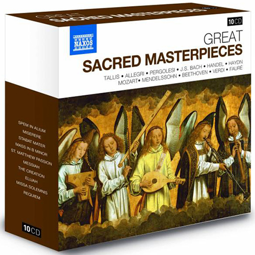 GREAT SACRED MASTERPIECES (10-CD Box Set)