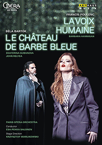 BARTÓK, B.: Bluebeard's Castle / POULENC, F.: La voix humaine [Operas] (Paris National Opera, 2015) (NTSC)
