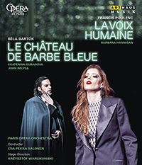 BARTÓK, B.: Bluebeard's Castle / POULENC, F.: La voix humaine [Operas] (Paris National Opera, 2015) (Blu-ray, HD)