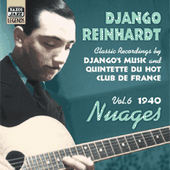 REINHARDT, Django: Nuages (1940) (Reinhardt, Vol. 6)