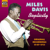 DAVIS, Miles: Boplicity (1949-1953)