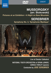 MUSSORGSKY, M.: Pictures at an Exhibition (arr. L. Stokowski) / SEREBRIER, J.: Symphony No. 3, 