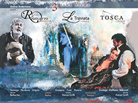 VERDI, G.: Rigoletto / La traviata / PUCCINI, G.: Tosca (3 Live Films, 1992-2010) (4-DVD Box Set) (NTSC)