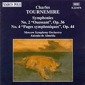 TOURNEMIRE: Symphonies Nos. 2 and 4