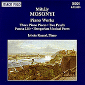 MOSONYI: 3 Piano Pieces, Op. 2 / 2 Pearls / Puszta Life