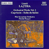 LAJTHA, L.: Capriccio (Pécs Symphony, Pasquet)