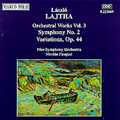 LAJTHA, L.: Symphony No. 2 / Variations, Op. 44 (Pécs Symphony, Pasquet)