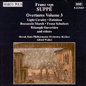 SUPPE: Overtures, Vol. 3