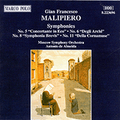 MALIPIERO: Symphonies Nos. 5, 6, 8 and 11