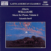 WILLIAMS: Piano Music, Vol. 2