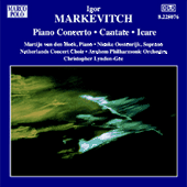MARKEVITCH: Orchestral Music, Vol. 6 - Piano Concerto / Cantate / Icare