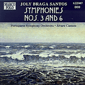 BRAGA SANTOS: Symphonies Nos. 3 and 6