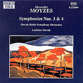 MOYZES, A.: Symphonies Nos. 3 and 4 (Slovak Radio Symphony, L. Slovák)