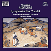 MOYZES, A.: Symphonies Nos. 7 and 8 (Slovak Radio Symphony, L. Slovák)