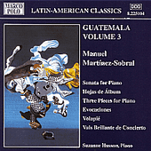 MARTINEZ-SOBRAL: Piano Sonata / Hojas de Album