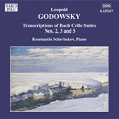 GODOWSKY, L.: Piano Music, Vol. 7 (Scherbakov) - Piano Transcriptions of Bach Cello Suites Nos. 2, 3 and 5