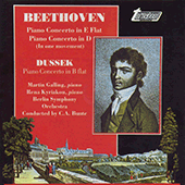 Beethoven L Van Piano Concerto Woo 4 Piano Concerto In D Major Dussek J L Piano Concerto In B Flat Major Galling Kyriakou 3037100462