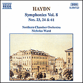HAYDN: Symphonies, Vol. 8 (Nos. 23, 24, 61)