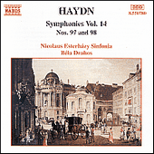 HAYDN: Symphonies, Vol. 14 (Nos. 97, 98)