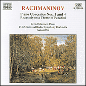 RACHMANINOV: Piano Concertos Nos. 1 and 4