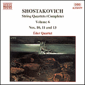 SHOSTAKOVICH: String Quartets Nos. 10, 11 and 13