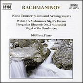 RACHMANINOV: Piano Transcriptions and Arrangements