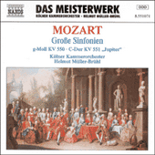 MOZART: Great Symphonies (Symphonies Nos. 40 and 41)