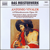 Vivaldi : 6 Flotenkonzerte, Op. 10
