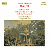 BACH, J.C.: Sinfonias, Vol. 3