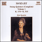 MOZART: String Quintets, K. 174 and K. 515