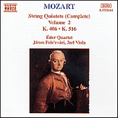 MOZART: String Quintets, K. 406 and K. 516