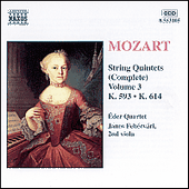 MOZART: String Quintets, K. 593 and K. 614